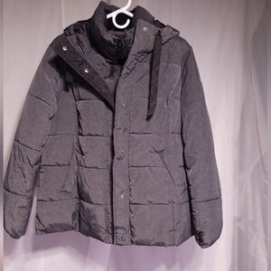 Men's Puffer Coat, Size XL